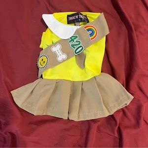 Dolls Kill x Tricks n Treatz Lets Get Barked Dog Scout Costume